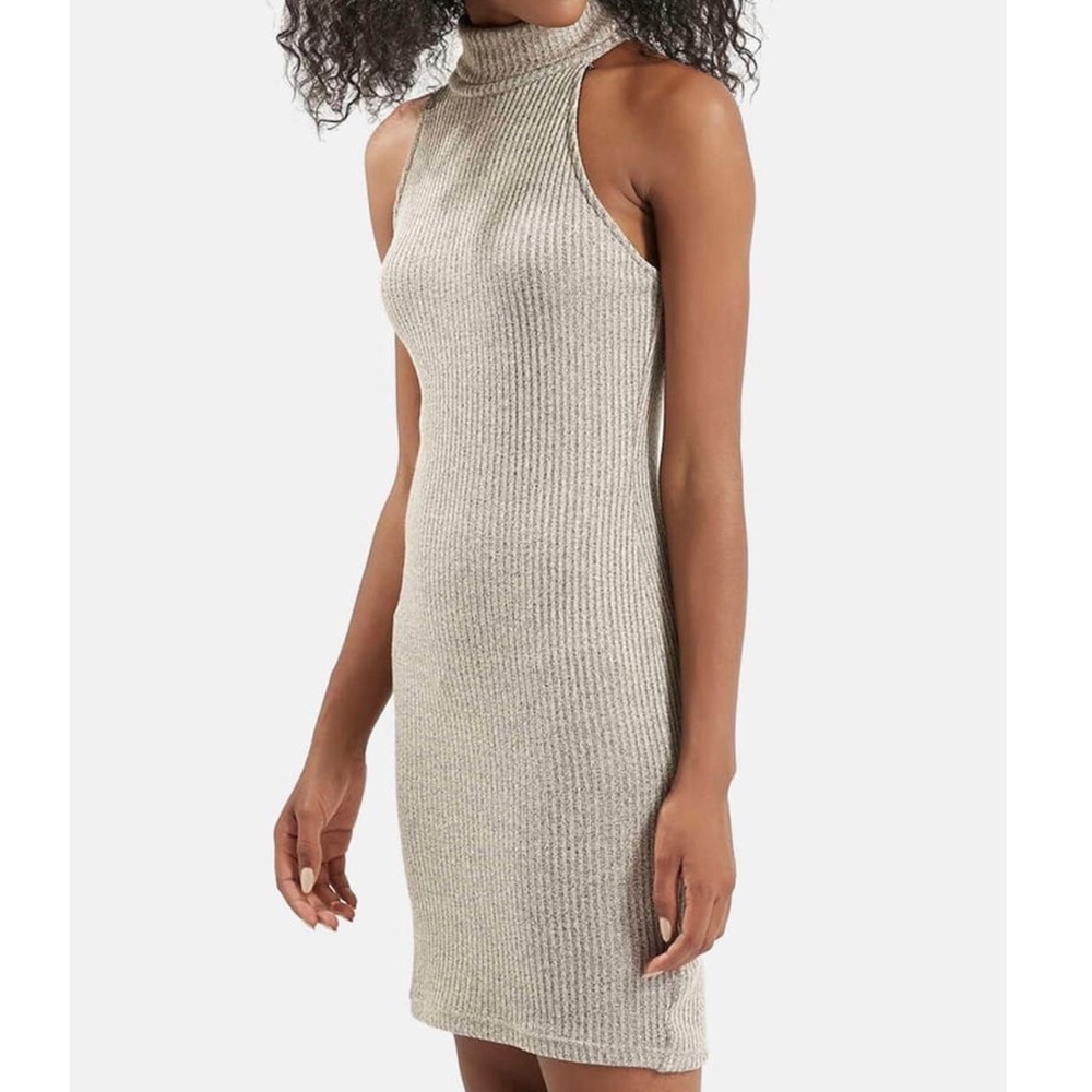 Topshop Cowl Neck Tank Dress